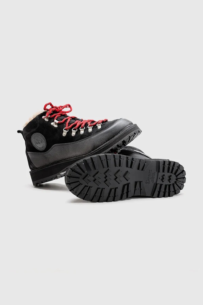 Obuv Naked Wolfe Turistické topánky pánske semišové Subzero Subzero.Black.Suede čierna