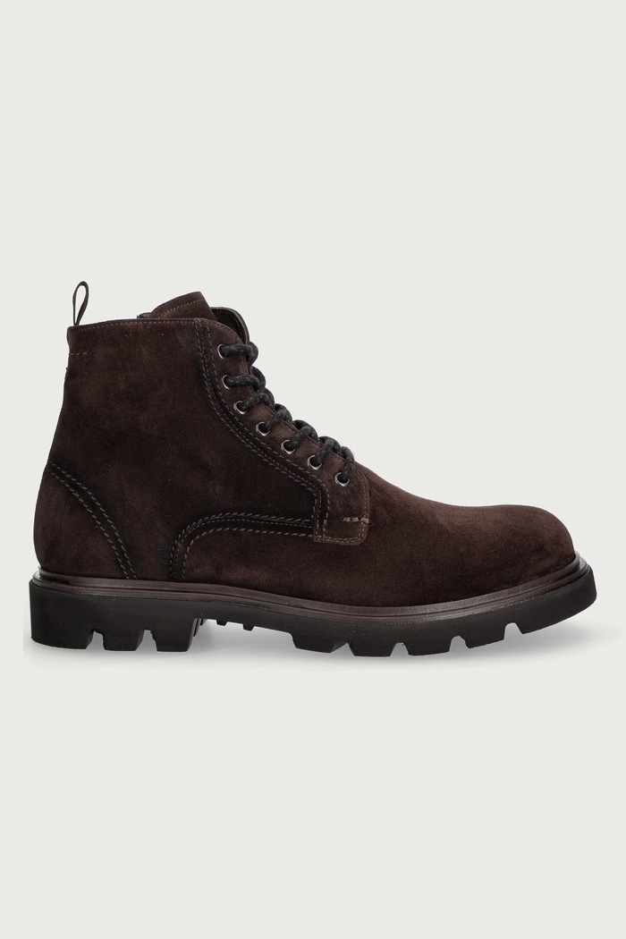FABI Buty męskie zamszowe Hill FU0658.AM0HILVEL811 brązowy AW26