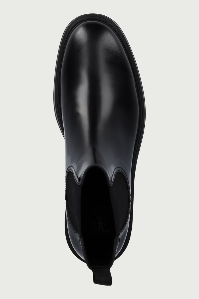 Moški usnjeni gležnjarji (Chelsea) New England FABI FU1252.A01NWEWEM900 črna