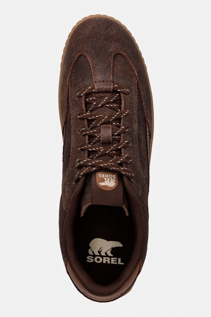 Sorel M ONA DRIFT LX sneakersy męskie zamszowe brązowy 2181731256