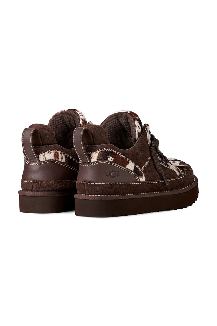 Παπούτσια UGG M Lowmel Western sneakers ανδρικά σουέτ 1182430.BCDR καφέ
