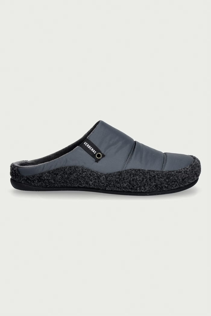 Verbenas papuče za muškarce EARTH ACOLCHADO 8461100671.ANTRACITA siva AW26