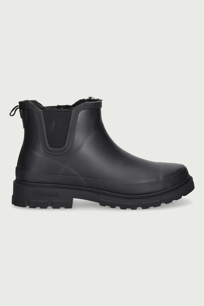 Verbenas Gumene čizme za muškarce LUKA FUR SMOOTH 9502181199.BLACK crna AW26