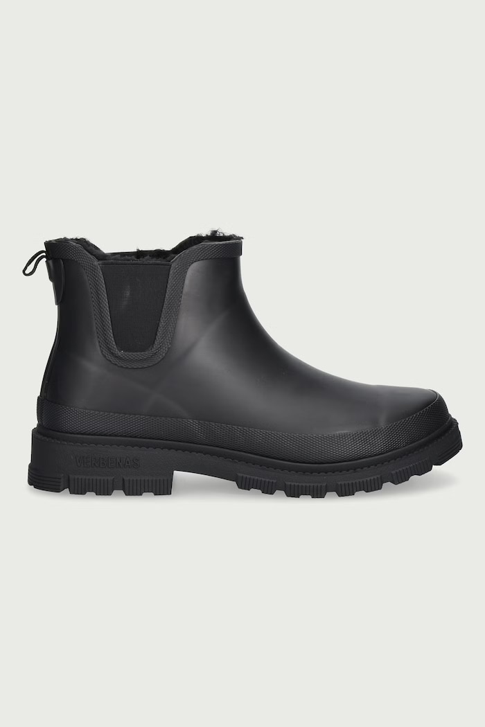 Verbenas Gumene čizme za muškarce LUKA FUR SMOOTH 9502181199.BLACK crna AW26