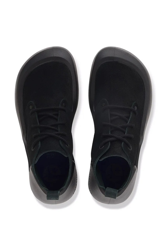 Reykjavik Mid Lace LENB półbuty męskie nubukowe Birkenstock czarny 1033051