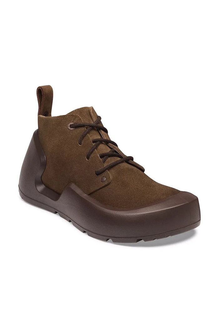 Birkenstock Reykjavik Mid Lace LENB dress shoes men's nubuck 1033045 brown AW26