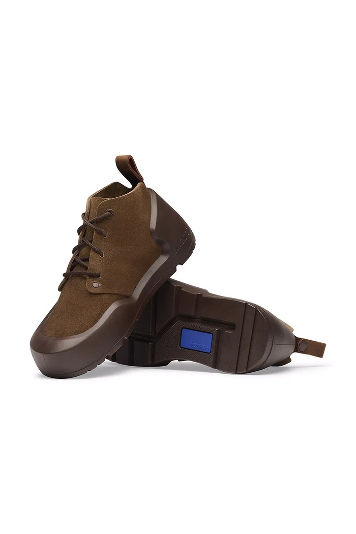 Reykjavik Mid Lace LENB dress shoes men's nubuck Birkenstock 1033045 brown