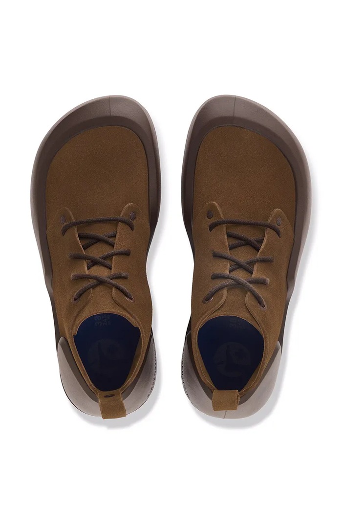 Reykjavik Mid Lace LENB dress shoes men's nubuck Birkenstock brown 1033045