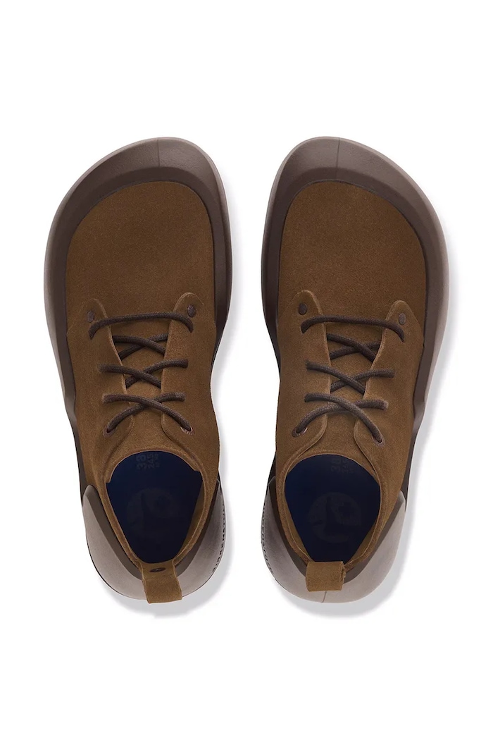 Reykjavik Mid Lace LENB dress shoes men's nubuck Birkenstock brown 1033045