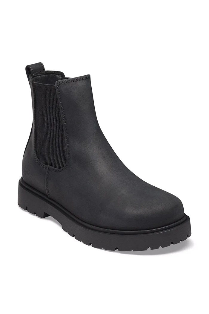 Birkenstock Highwood Slip On Mid LEOI sztyblety męskie skórzane 1033118 czarny AW26