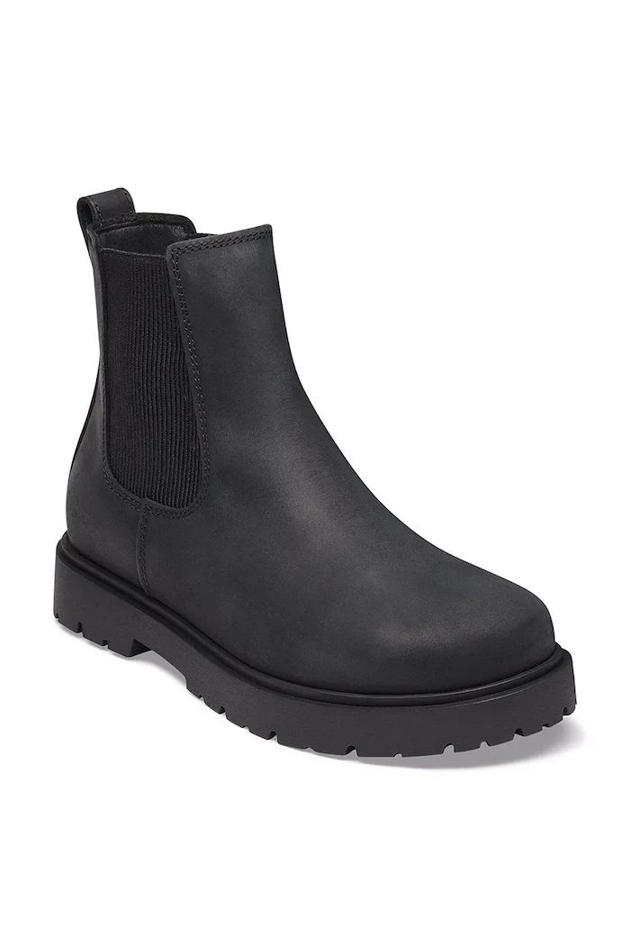 Birkenstock Highwood Slip On Mid LEOI sztyblety męskie skórzane 1033118 czarny AW26