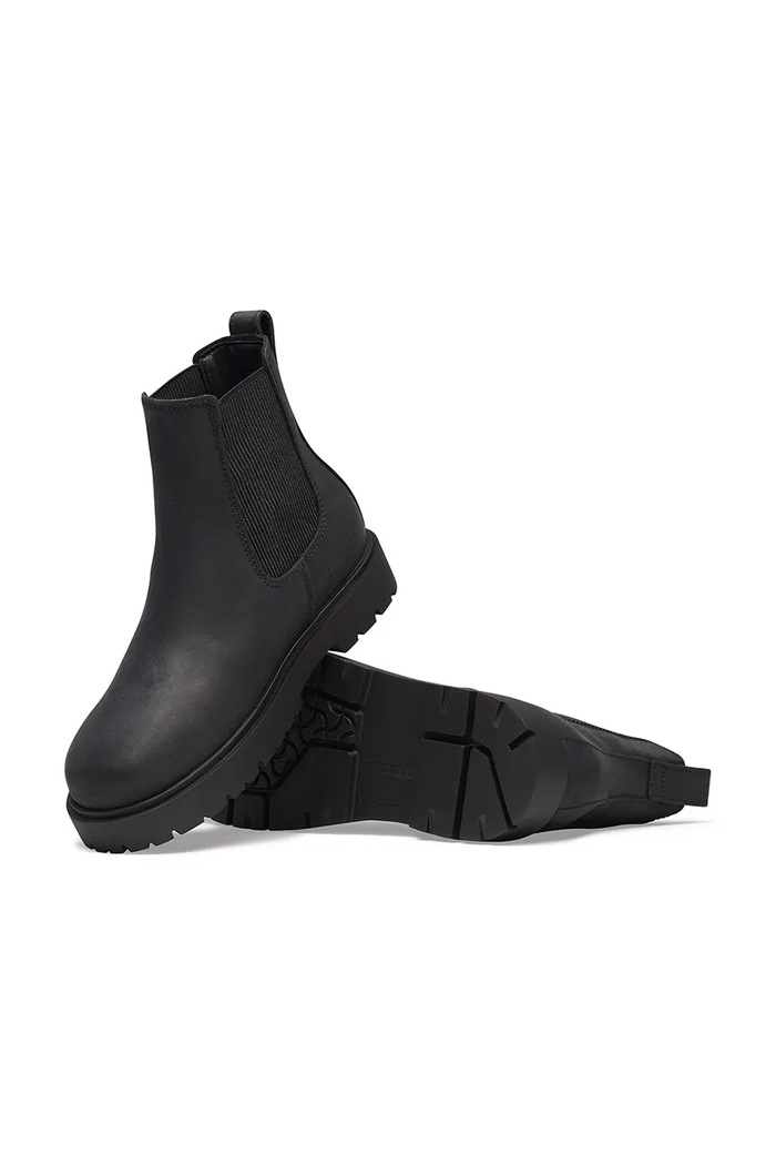 Highwood Slip On Mid LEOI sztyblety męskie skórzane Birkenstock 1033118 czarny