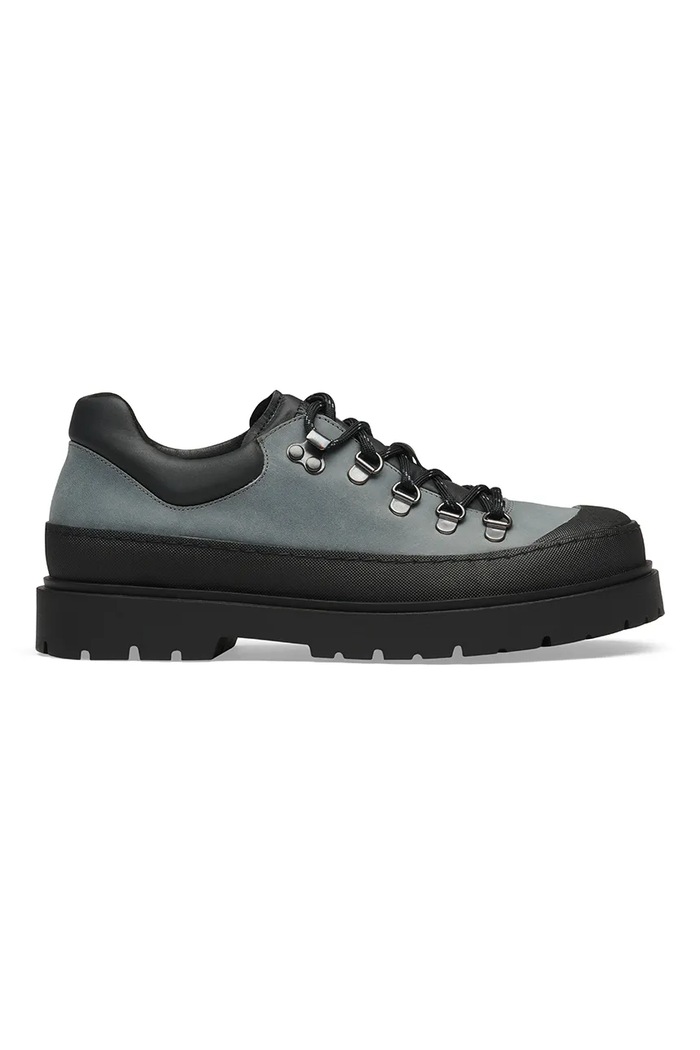 Birkenstock Prescott Lace Low LEOI półbuty męskie nubukowe niebieski 1032844