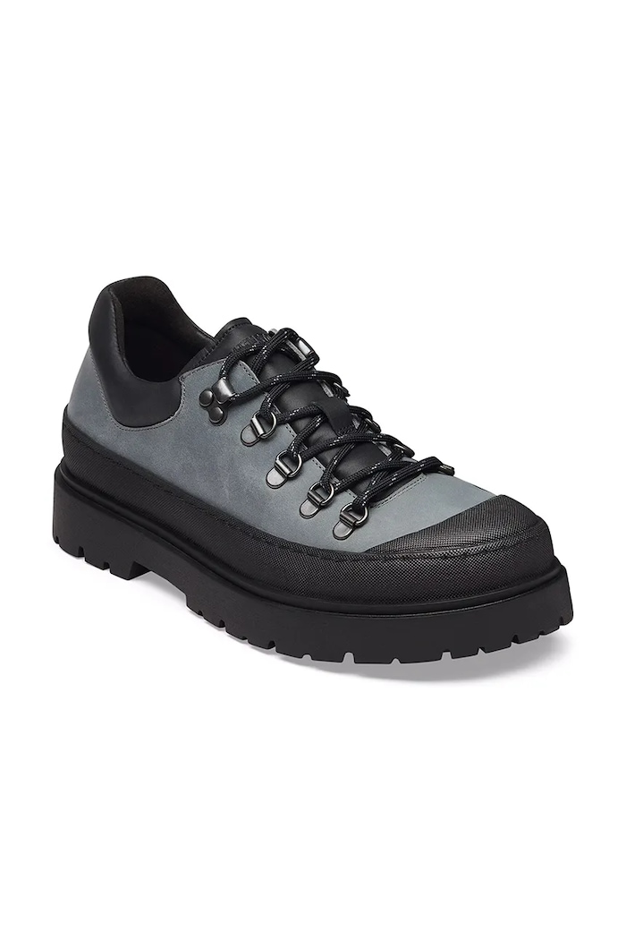 Birkenstock Prescott Lace Low LEOI полуботинки для мужчин нубуковые 1032844 голубой AW26