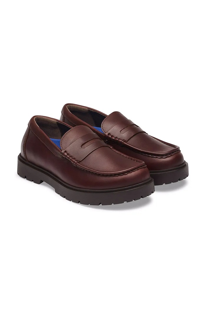 Обувь Birkenstock Highwood Loafer LENA мокасины для мужчин кожаные 1032616 коричневый