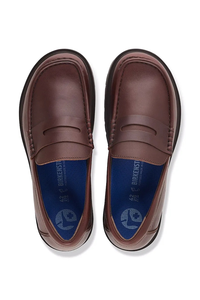 Highwood Loafer LENA мокасины для мужчин кожаные Birkenstock коричневый 1032616