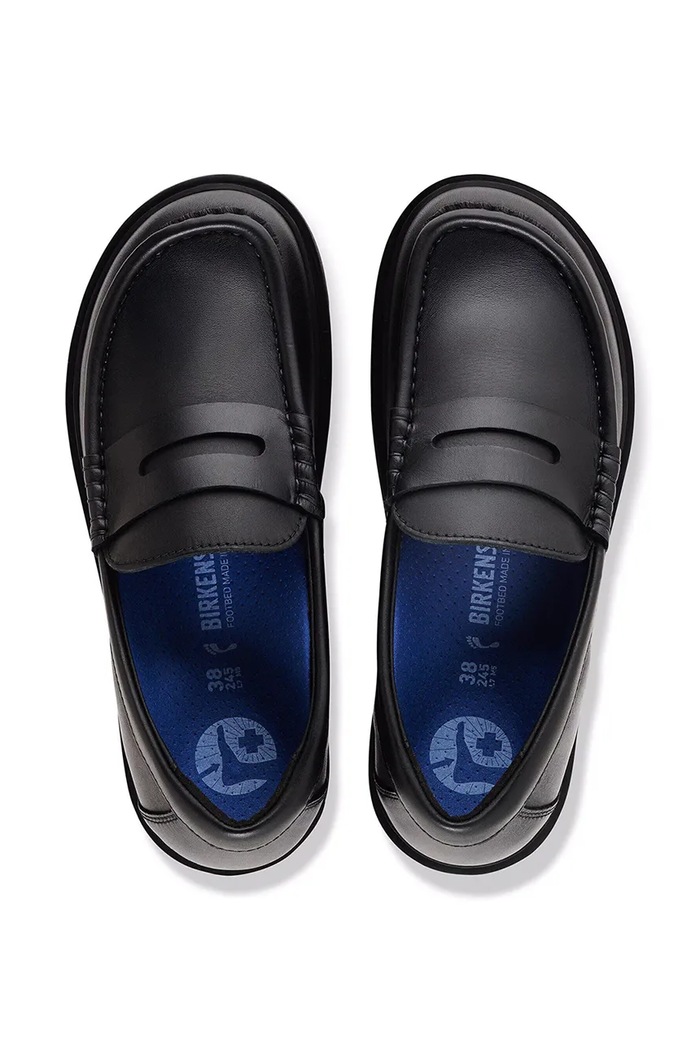 Highwood Loafer LENA loafers da uomo in pelle Birkenstock nero 1032594