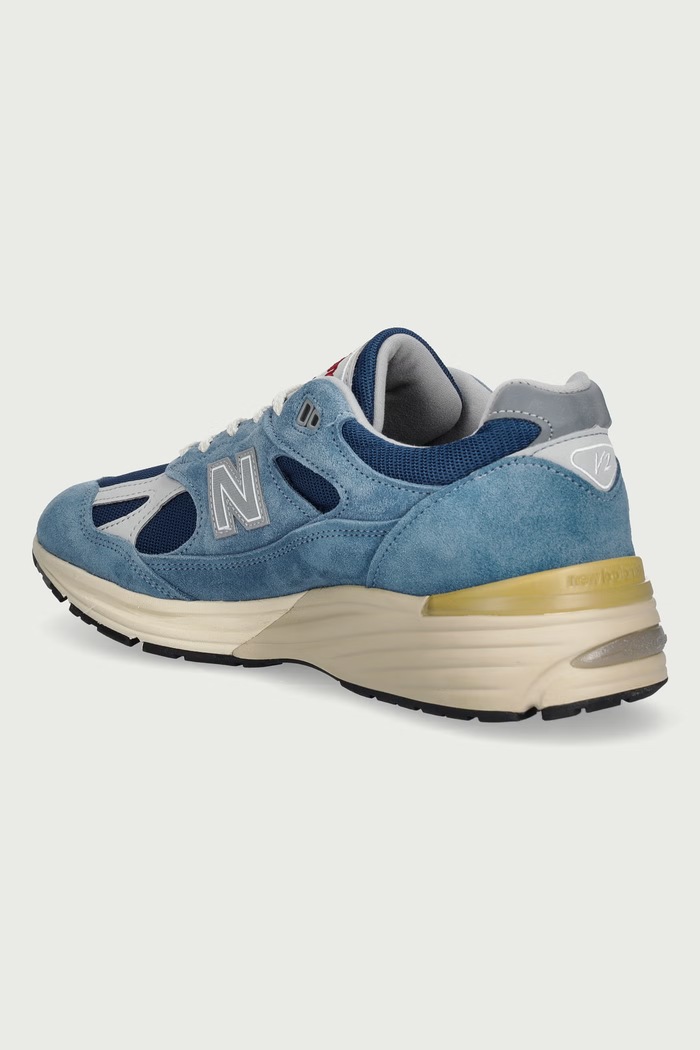 Obuwie New Balance Made in UK sneakersy męskie U991WS2 niebieski