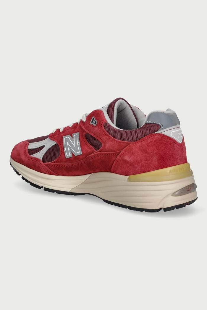 Obuwie New Balance Made in UK sneakersy męskie U991RS2 czerwony