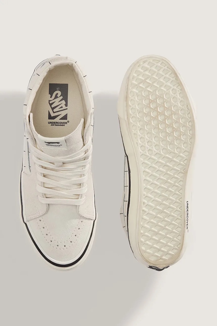 Vans x UNDERCOVER tenisówki męskie bawełniane beżowy VN000Z10C9F1