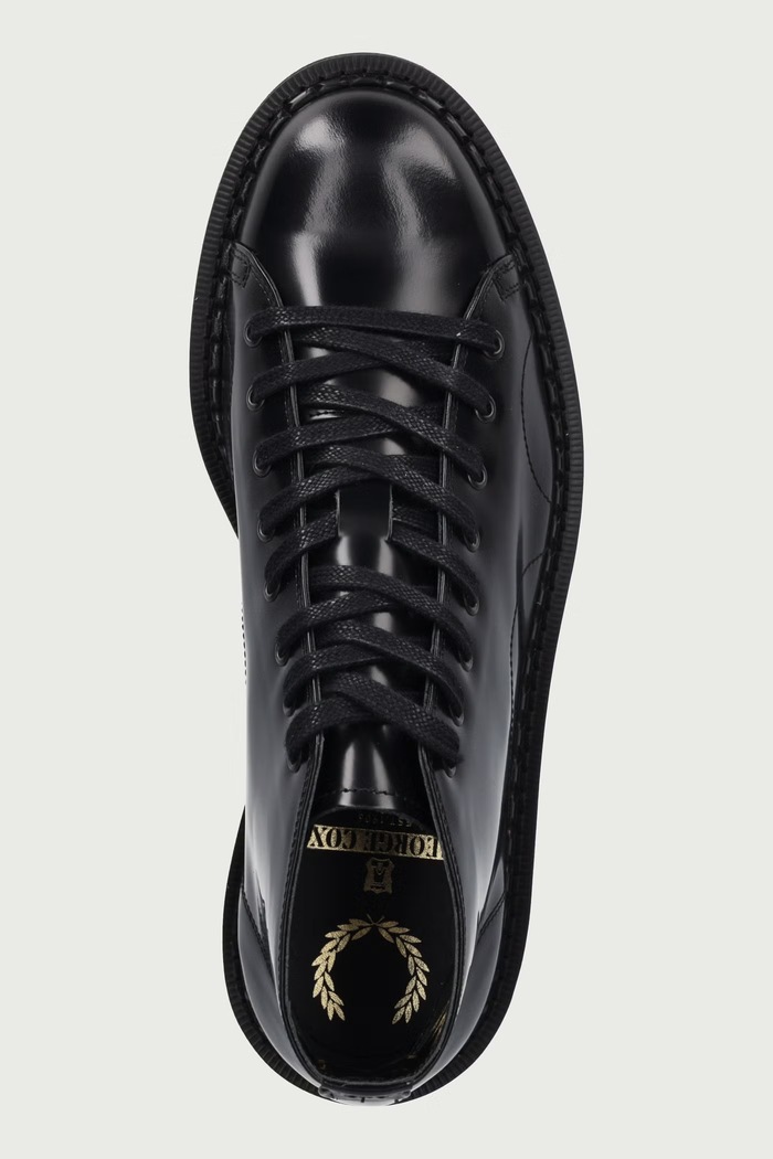 Buty męskie skórzane G Cox x FP Monkey Fred Perry SB3401.102 czarny