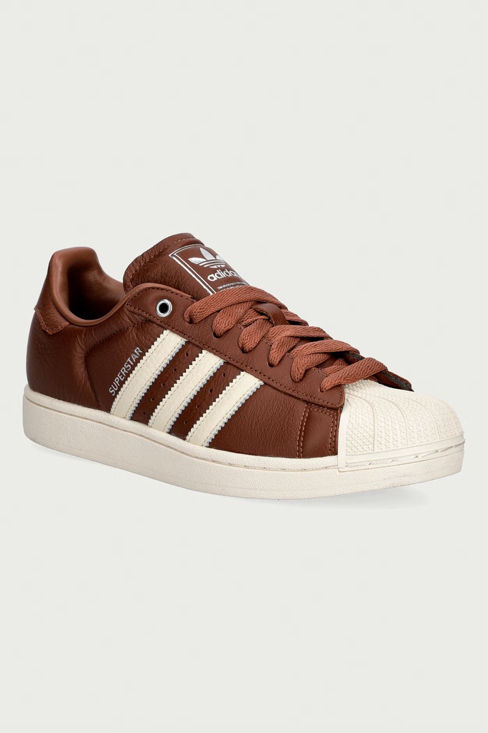 adidas Originals Superstar II sneakers Ανδρικά δερμάτινα καφέ KK4724