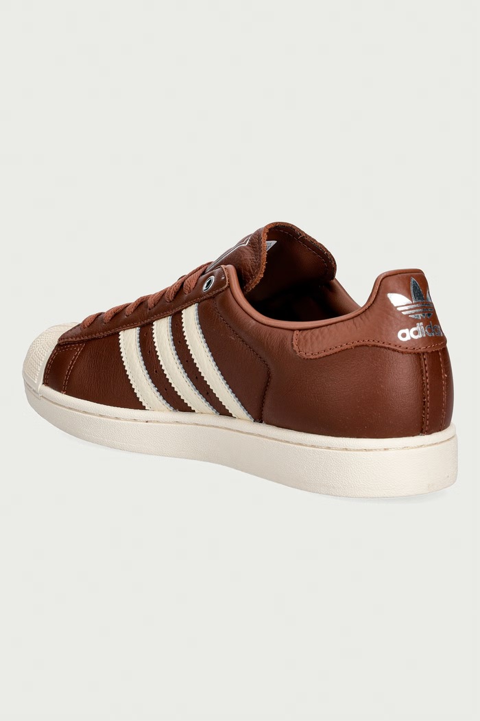 Παπούτσια adidas Originals Superstar II sneakers Ανδρικά δερμάτινα KK4724 καφέ
