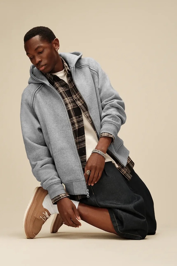 UGG M Deckmel mokasyny męskie zamszowe 1186790.CHE