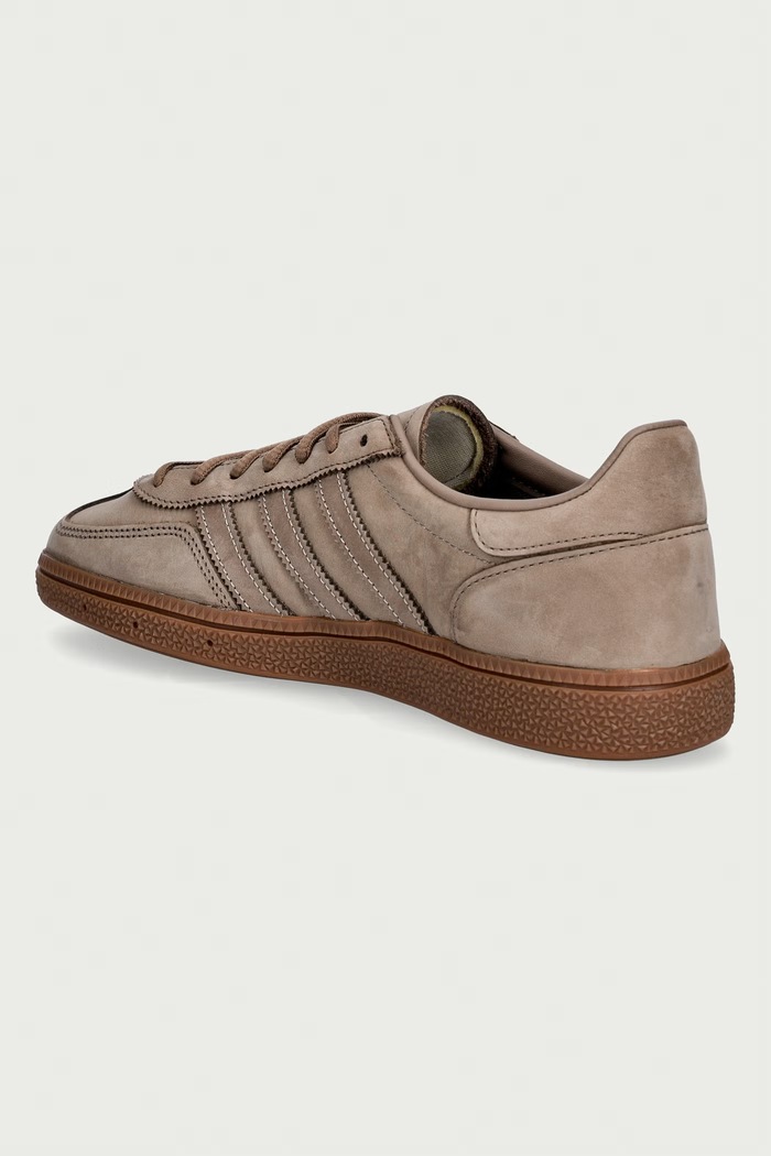 Obuwie adidas Originals Handball Spezial sneakersy damskie nubukowe KJ9852 brązowy