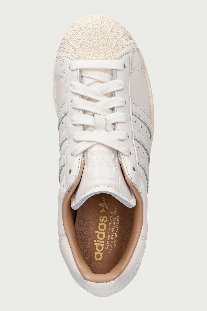 Superstar II Ripple sneakersy męskie adidas Originals KJ5804 beżowy