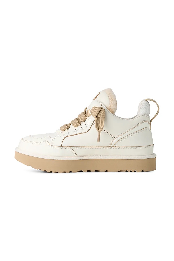 M Lowmel Contrast sneakers pánske kožené UGG 1180592.JMP biela