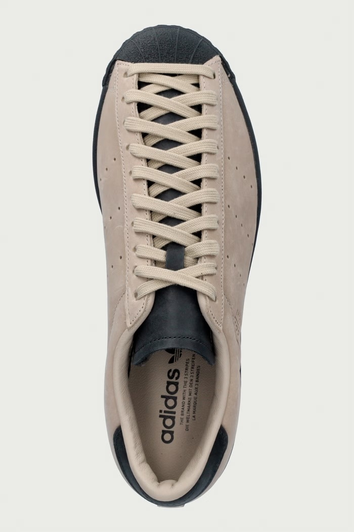 Superstar Vintage Short Shell sneakersy męskie skórzane adidas Originals KJ2070 brązowy