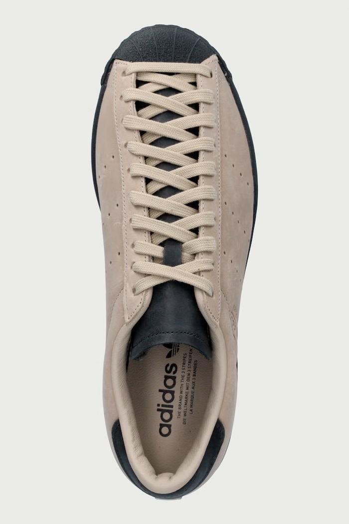 Superstar Vintage Short Shell sneakersy męskie skórzane adidas Originals KJ2070 brązowy