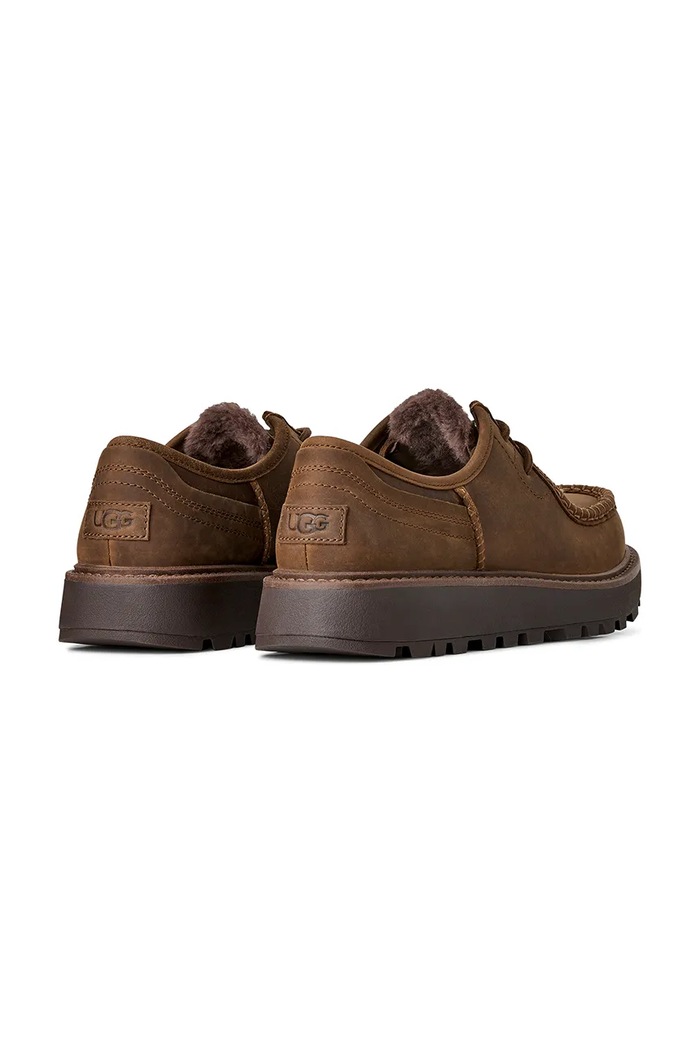 Obuv UGG Poltopánky pánske kožené M Loften 1180496.OAK hnedá