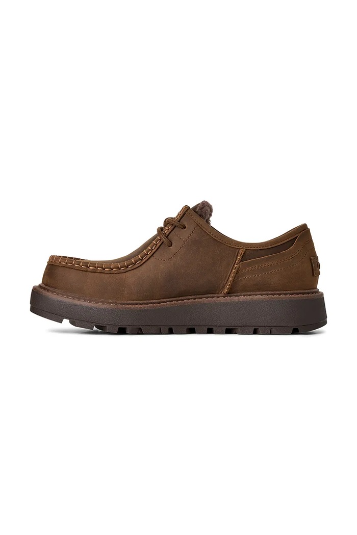 Poltopánky pánske kožené M Loften UGG 1180496.OAK hnedá