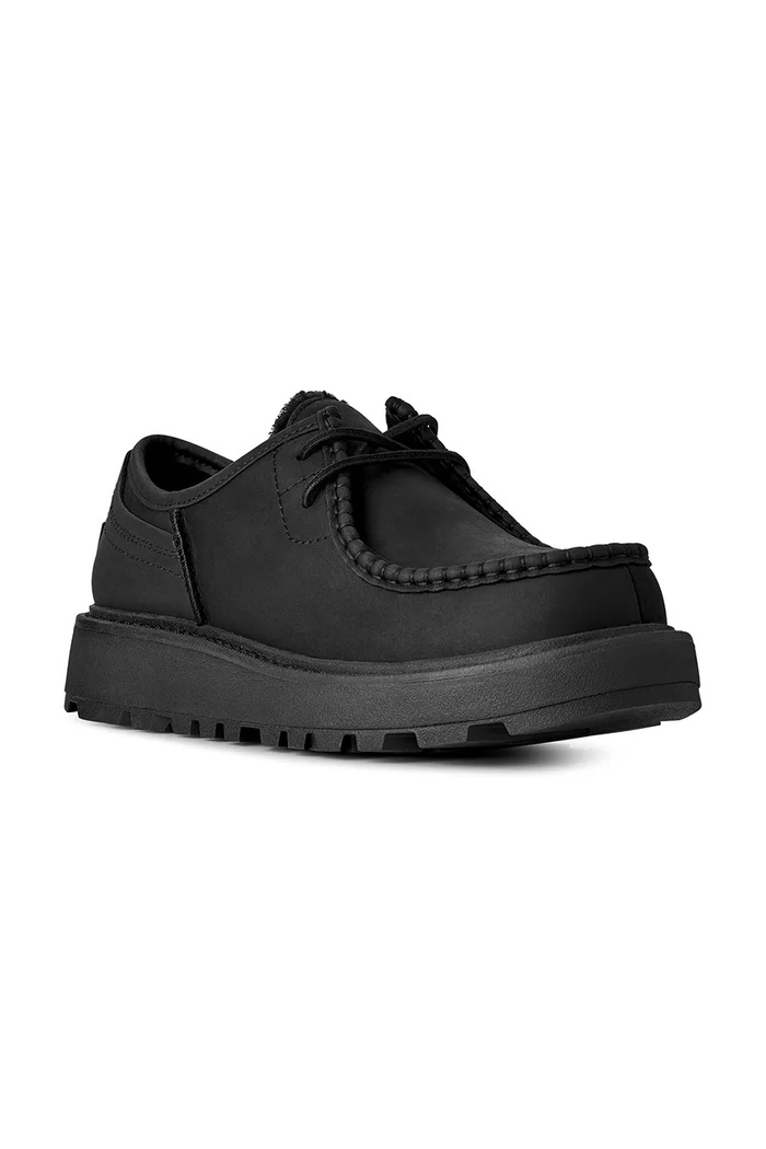 UGG Poltopánky pánske kožené M Loften 1180496.BLK čierna AW26