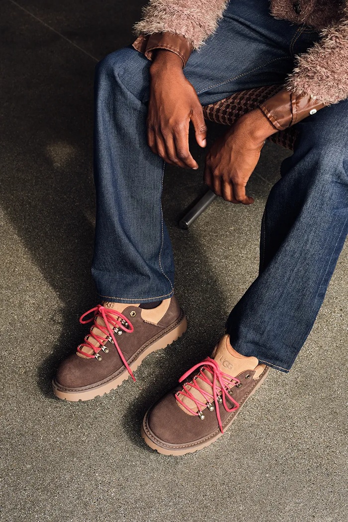 UGG M Birch Hiker sneakers pentru bărbați din piele întoarsă 1180494.DDC