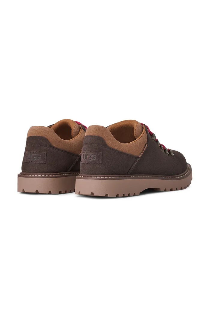 Obuća UGG M Birch Hiker tenisice za muškarce od brušene kože 1180494.DDC smeđa