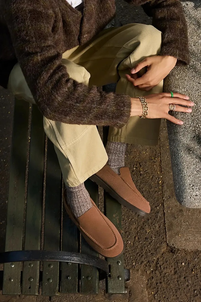 UGG Loafersy męskie zamszowe M Shep Loafer 1180472.CHE