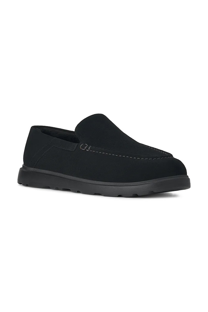 UGG Мокасини мъжки от велур M Shep Loafer 1180472.BLK черен AW26