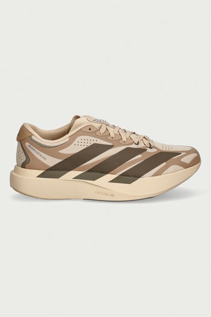 adidas Originals Adizero Evo SL Exo Suede Lightstrikepro sneakersy męskie KI2685 beżowy AW26