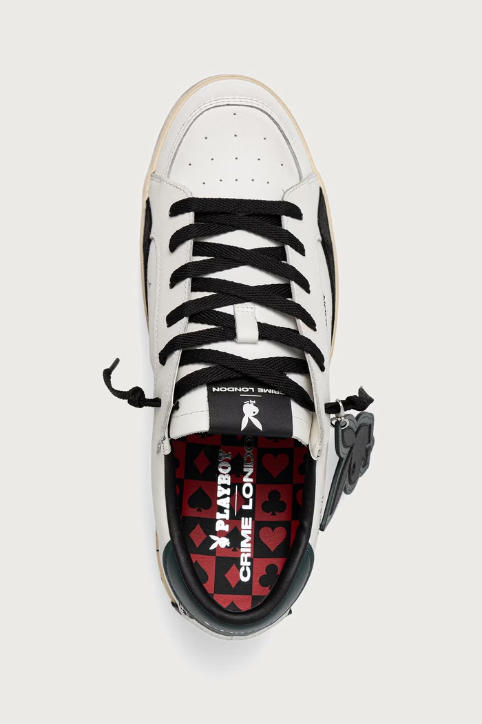 Crime London DECONSTRUCTED sneakers ανδρικά δερμάτινα 77110AA9.10