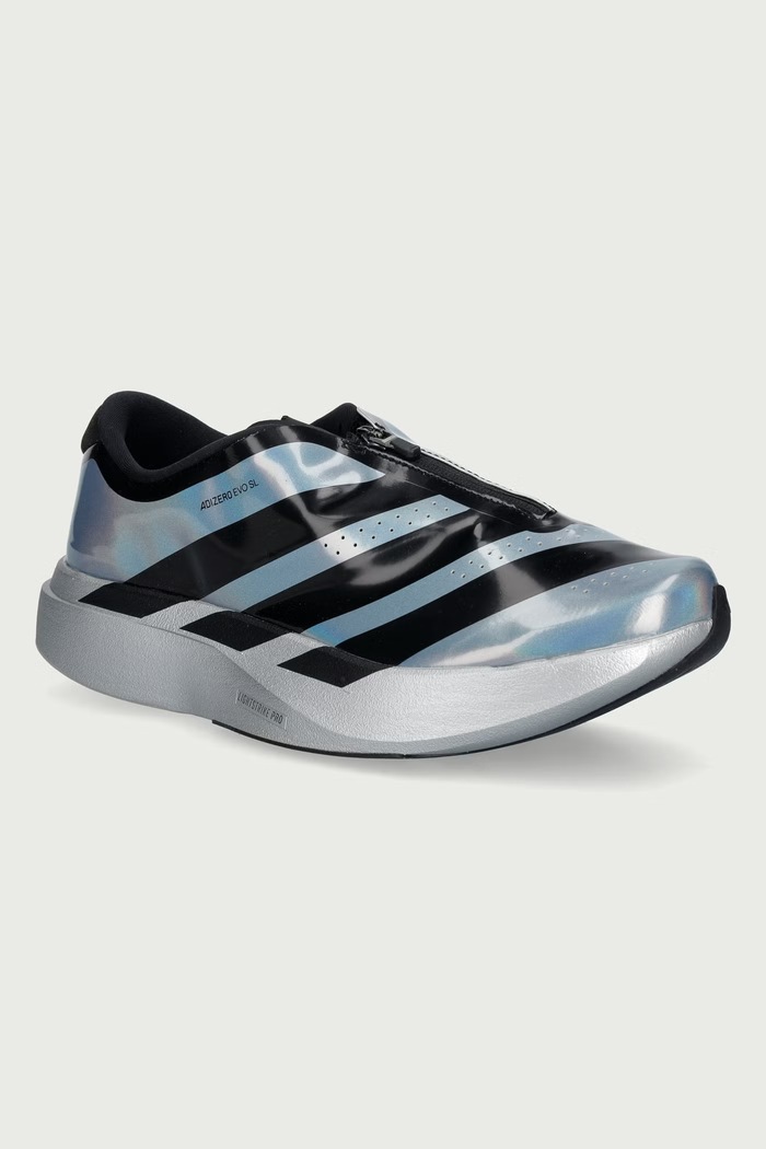 adidas Originals Adizero Evo SL Zip sneakersy sportowe męskie srebrny KH7787