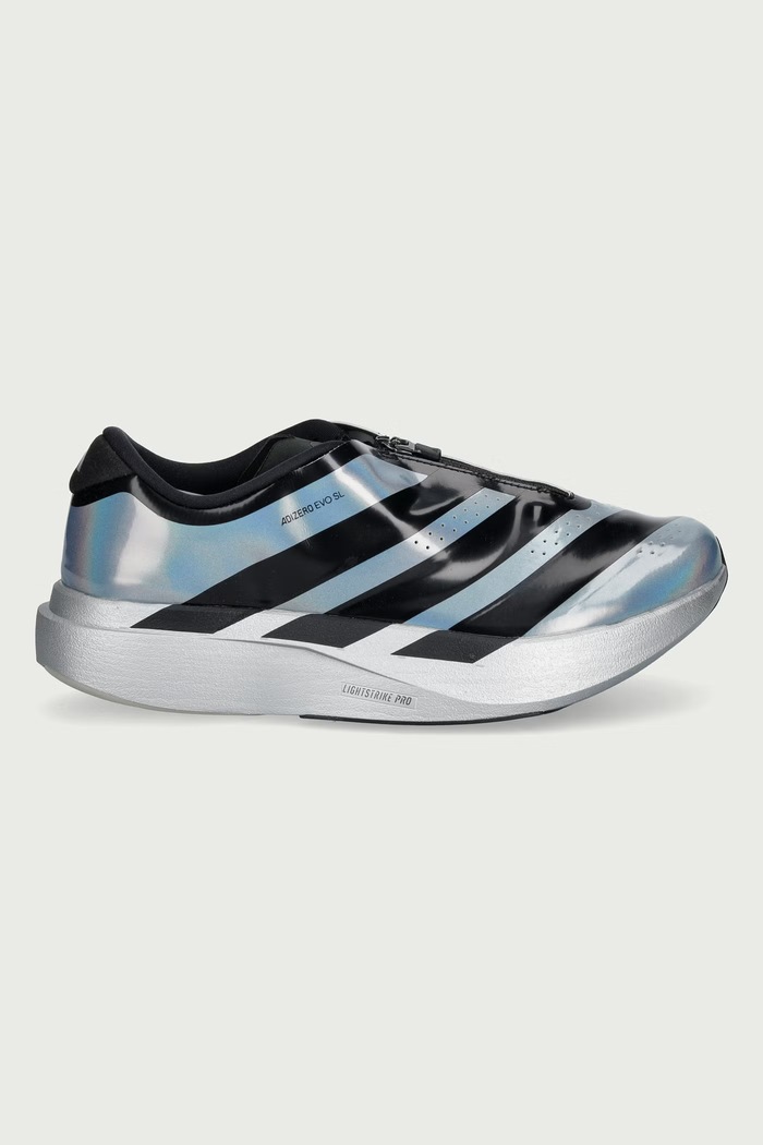 adidas Originals Adizero Evo SL Zip sneakersy sportowe męskie KH7787 srebrny AW26