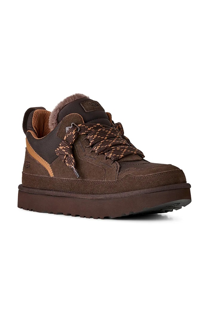 UGG M Lowmel tenisice za muškarce od brušene kože 1170750.DDC smeđa AW26