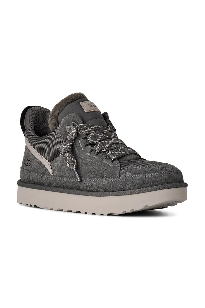 UGG M Lowmel tenisice za muškarce od brušene kože 1170750.CLGT siva AW26