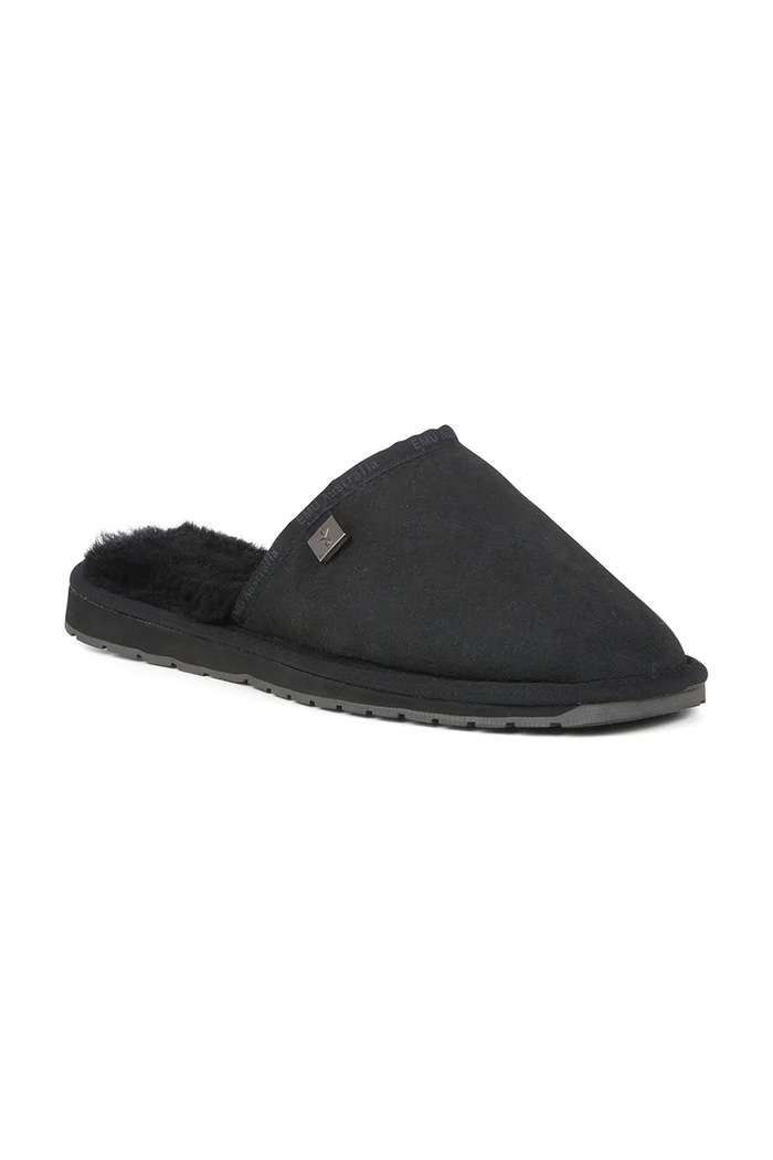 Emu Australia Παντόφλες Ανδρικές nubuck Platinum Yamba MP11884.BLAK μαύρο AW26