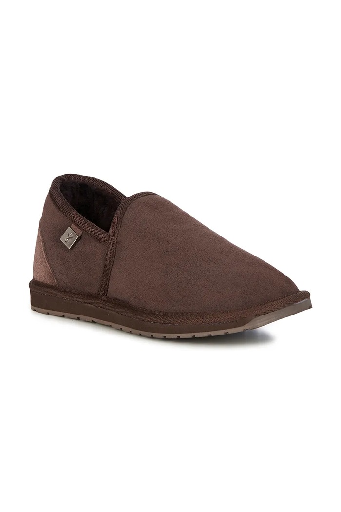 Emu Australia Natikači moški semišasti Platinum Ashford MP10530.CHOC rjava AW26