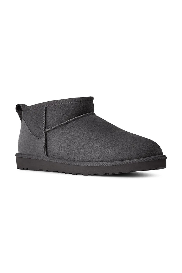UGG Μπότες χιονιού ανδρικές σουέτ M Classic Ultra Mini 1137391.DGRY γκρί AW26