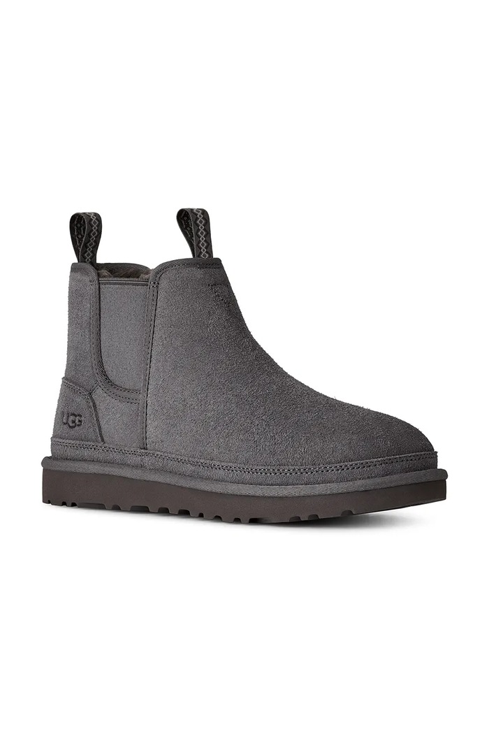 UGG Chelsea čižmy pánske semišové M Neumel Chelsea 1121644.DGRY sivá AW26